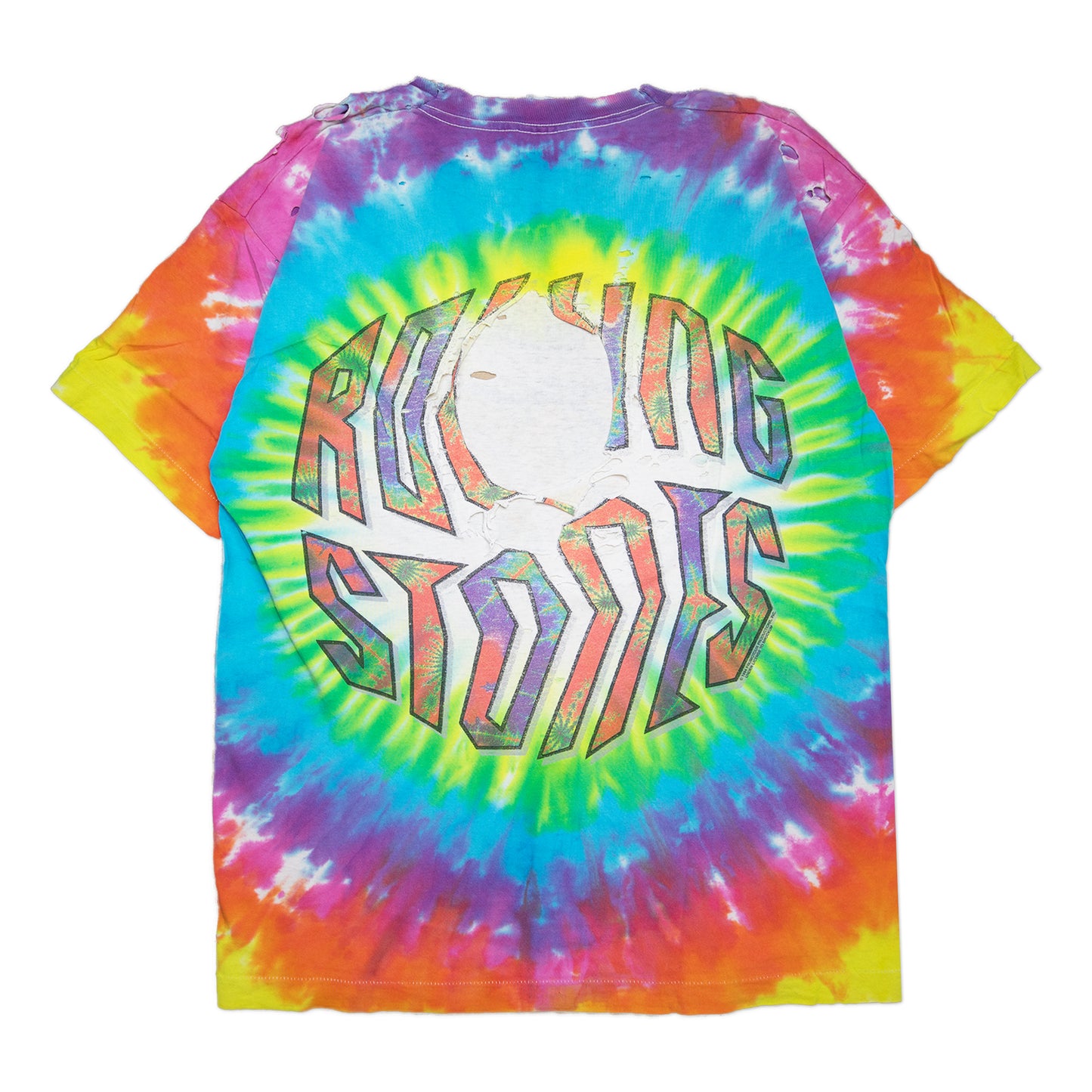 94' Tie Dye Rolling Stones Tee (L)
