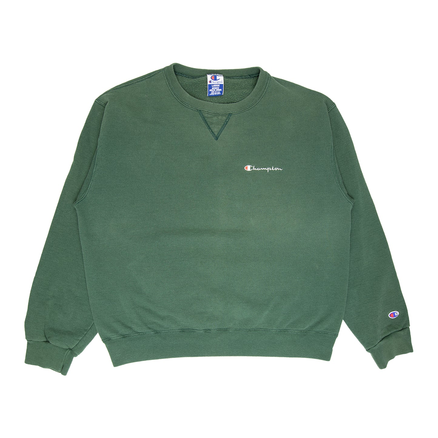 90's Green Champion Crew (L)