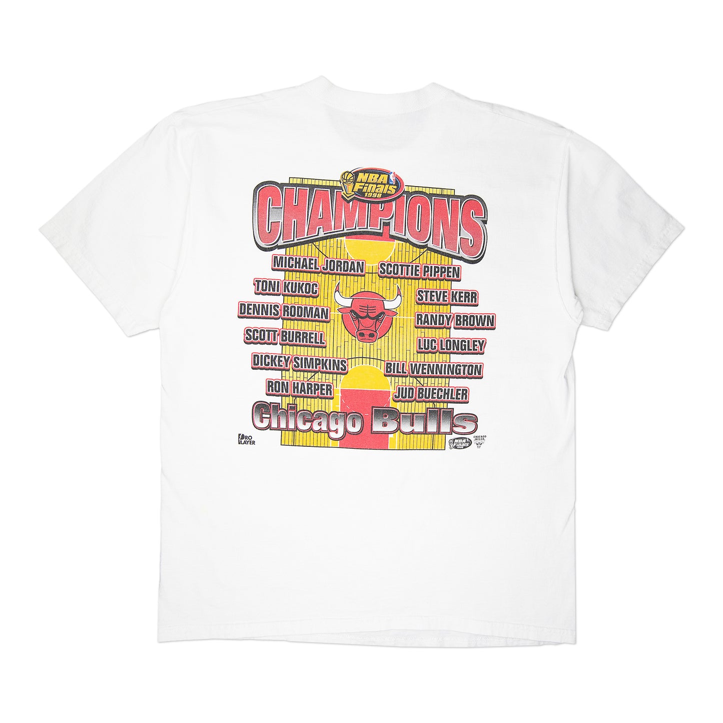 98' Bulls Caricature Tee (L)