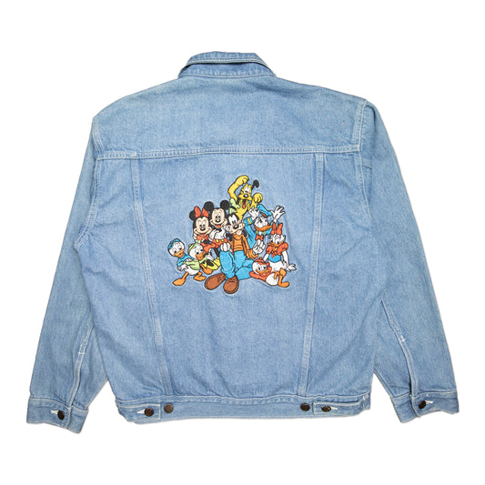 90's Mickey & Friends Denim Jacket (L)