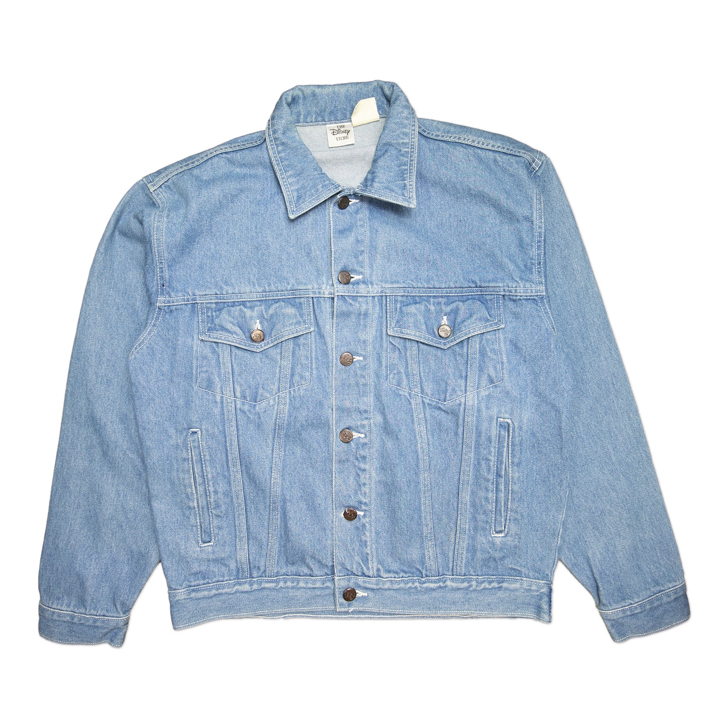 90's Mickey & Friends Denim Jacket (L)