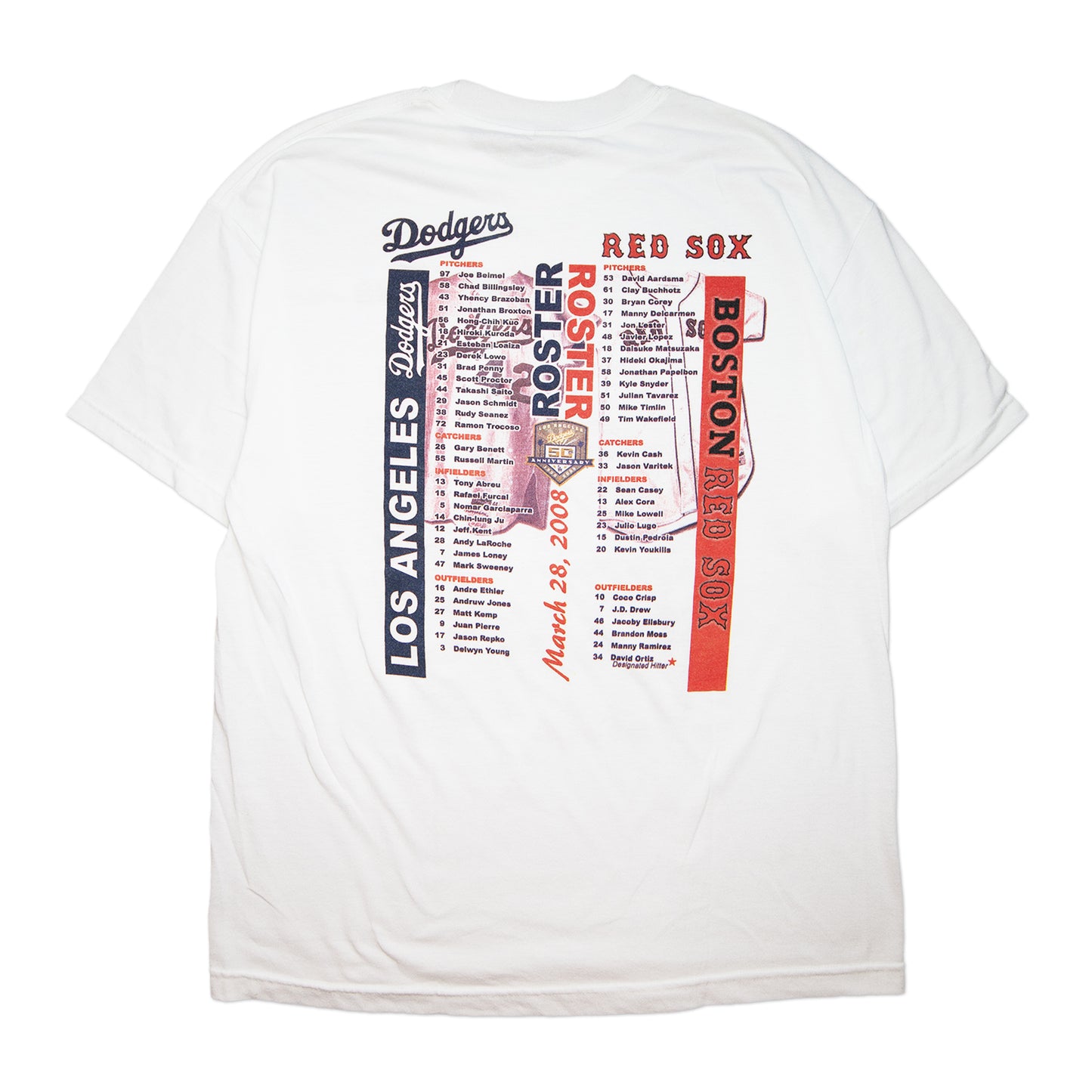 08' Dodgers vs. Red Dox Tee (XL)