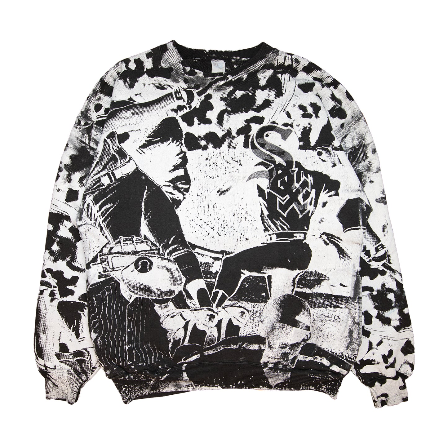 90's AOP White Sox Crew (XL)