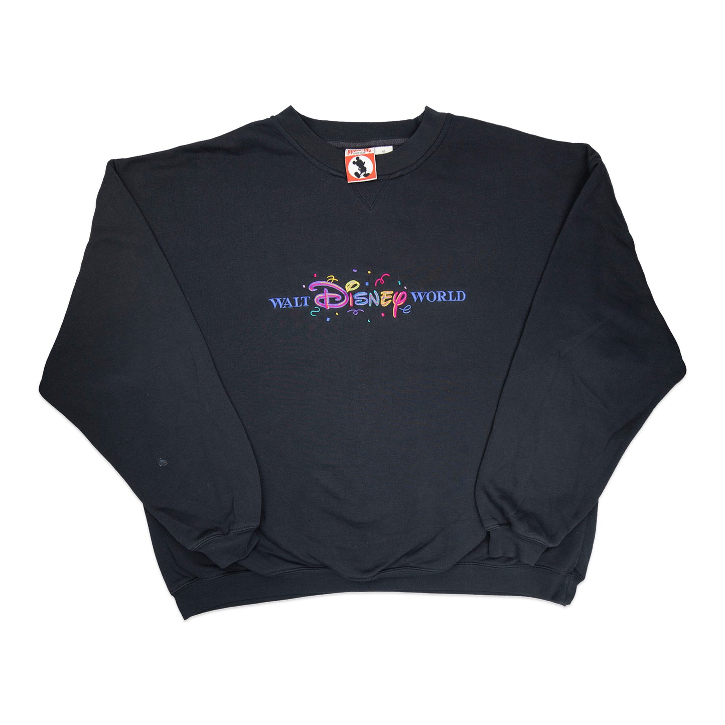 90's Embroidered Disney World Crew (XXL)