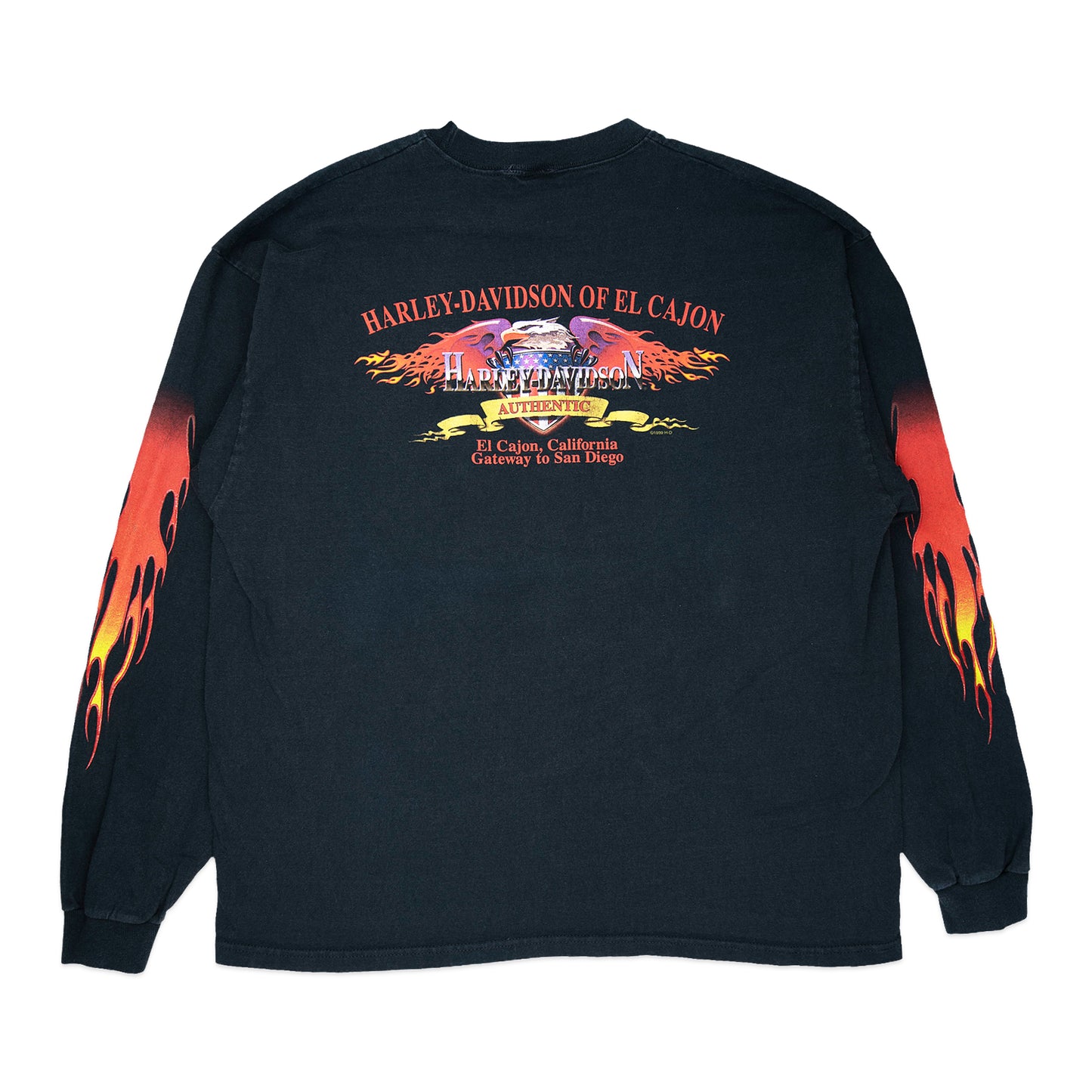 99' Harley Davidson Flame Longsleeve (XL)