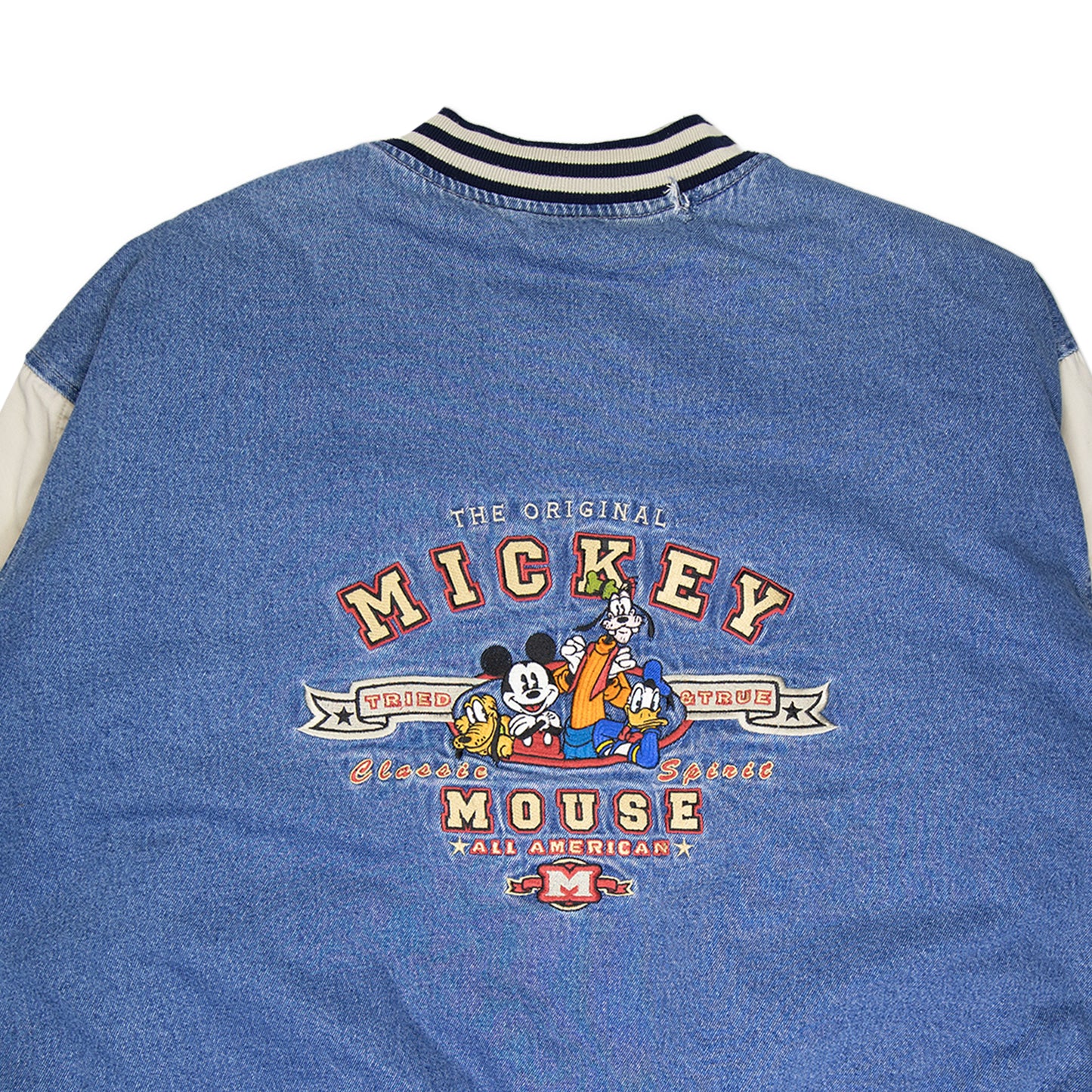 90's Mickey Bomber Jacket (XXL)