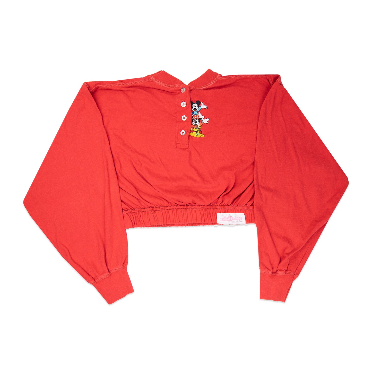 Cropped Mickey & Friends Long Sleeve (S)