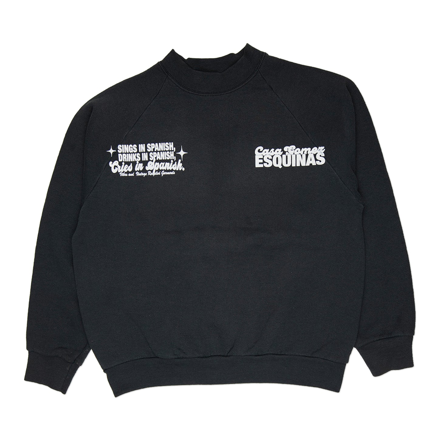 Black "Cries in Spanish" Crew (S)