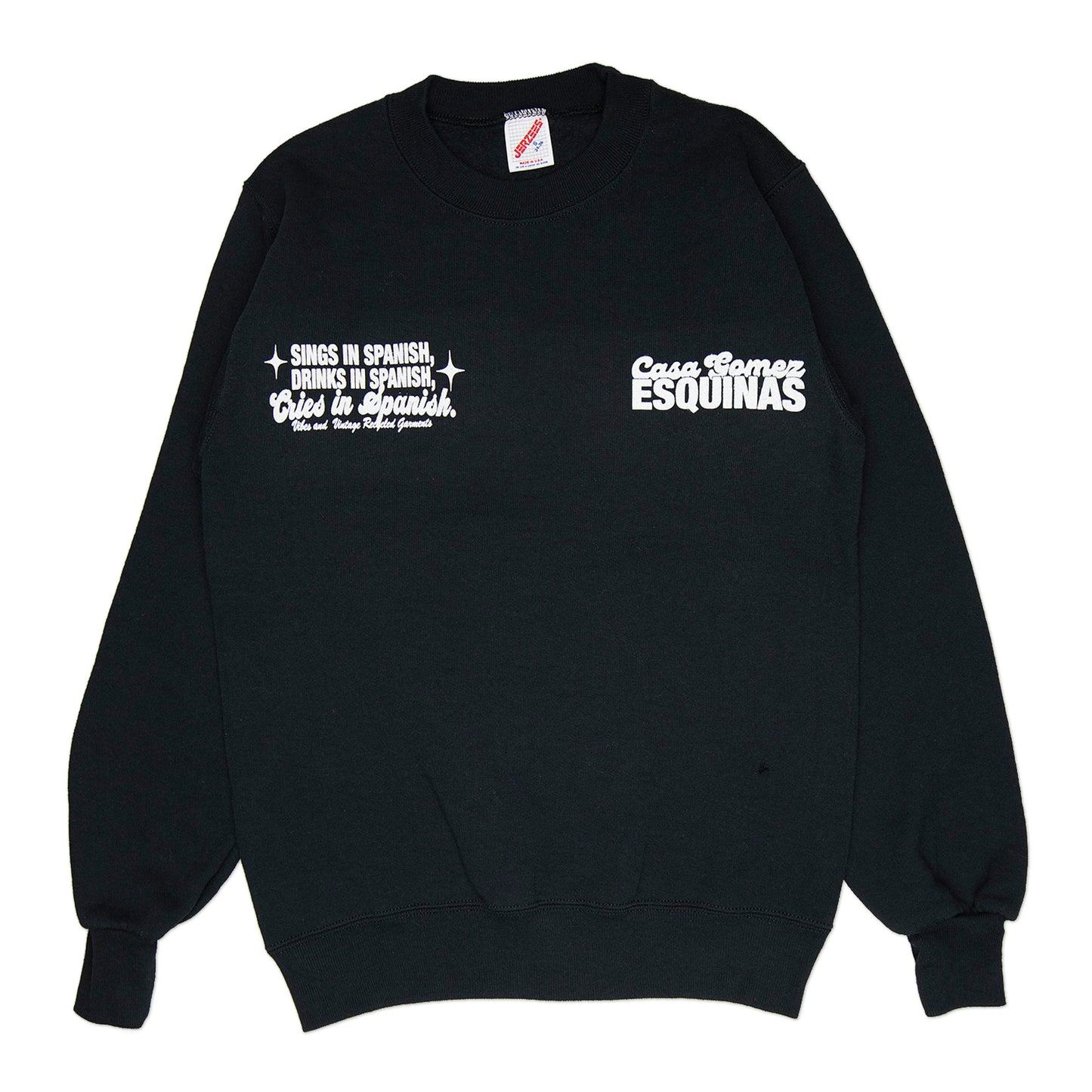 Black "Cries in Spanish" Crew (S)
