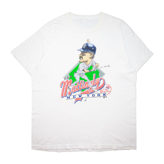 88' Don Mattingly Caricature Tee (XL)