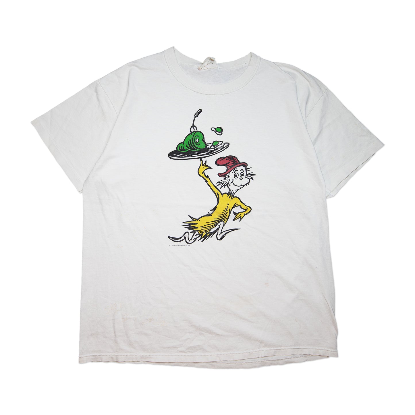 94' Dr Suess Green Eggs and Ham Tee (L)