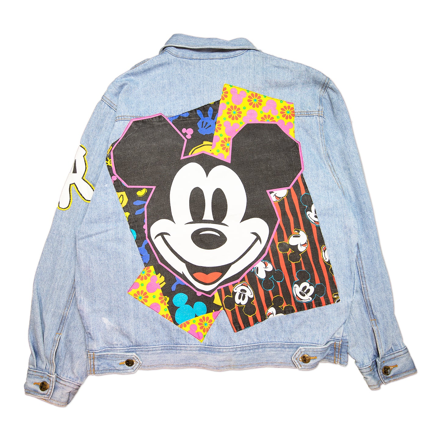 90's Mickey Denim Jacket (M)