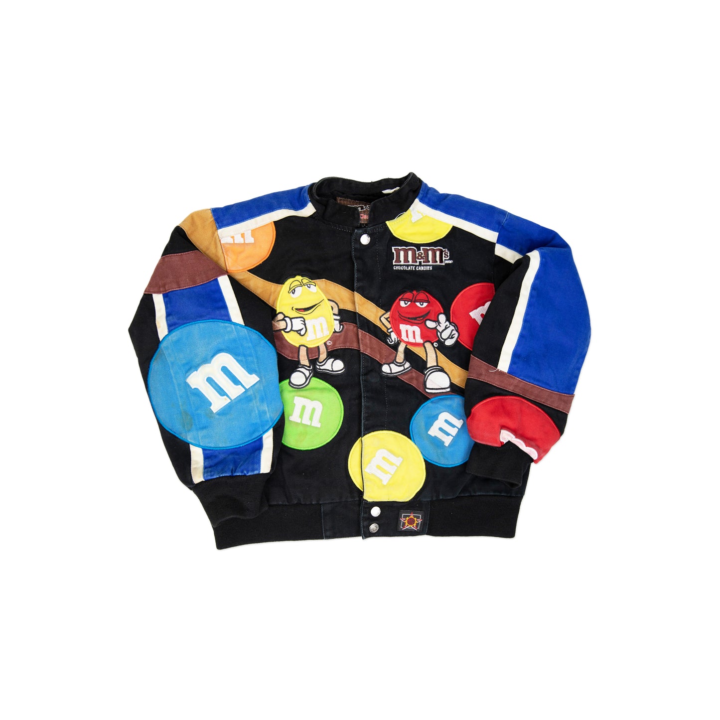 Kids 90's NASCAR M&M Racer Jacket (YL)
