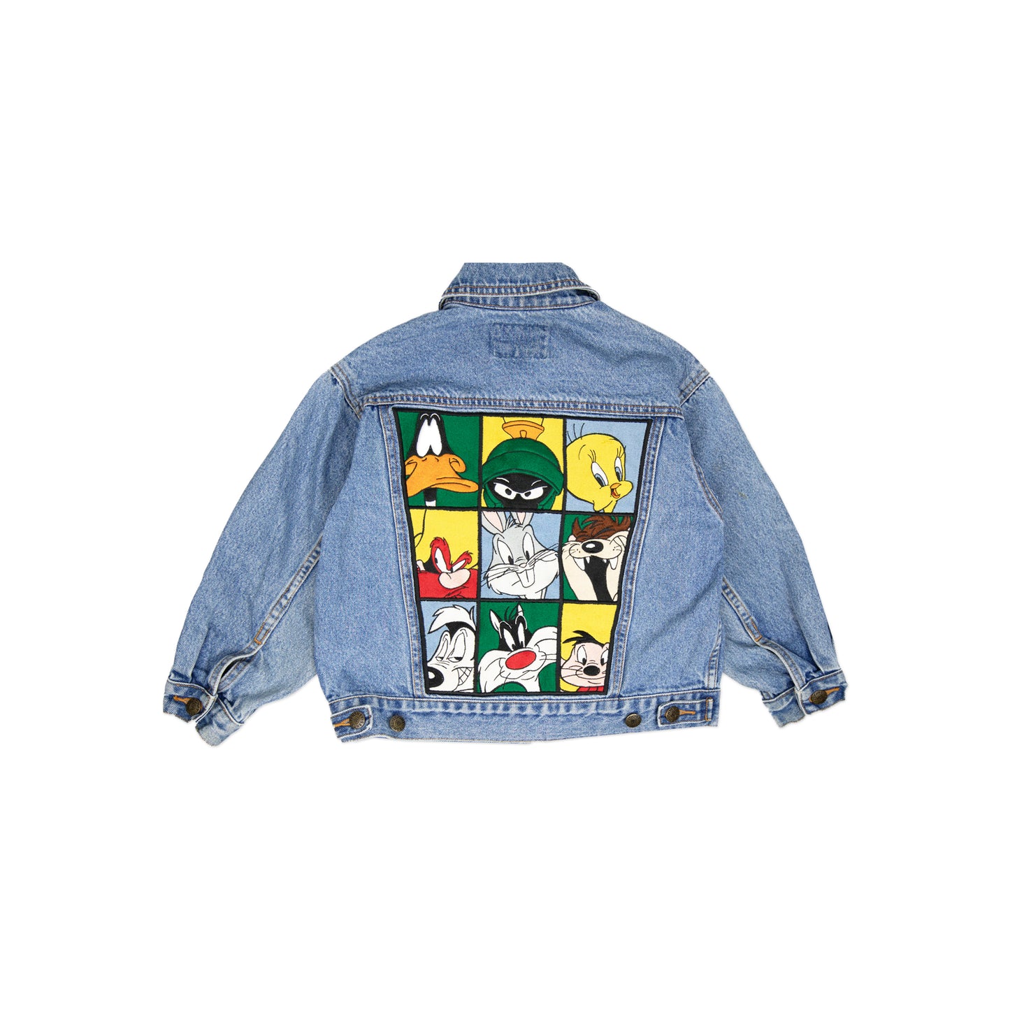 Kids 90's Looney Tunes Denim Jacket (YS)