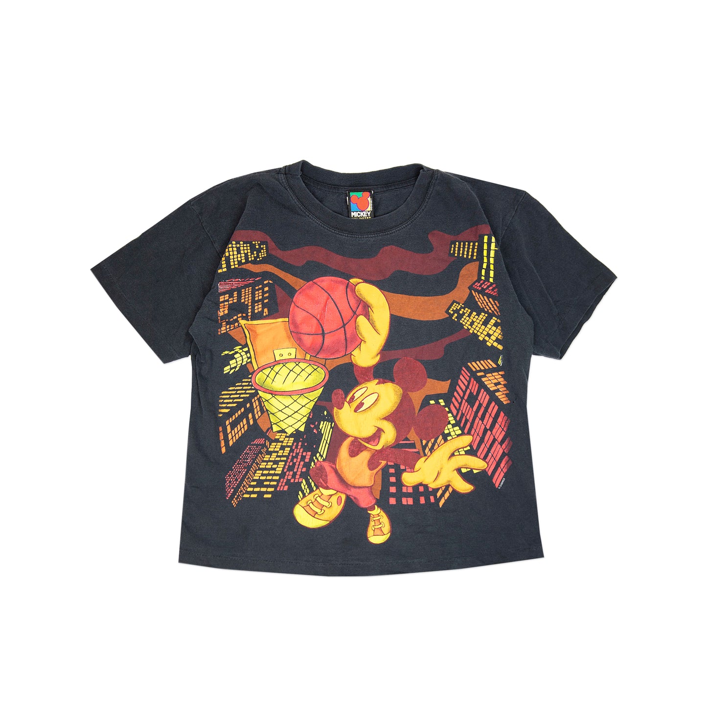 Kids 90's Hoopin' Mickey Tee (YM)