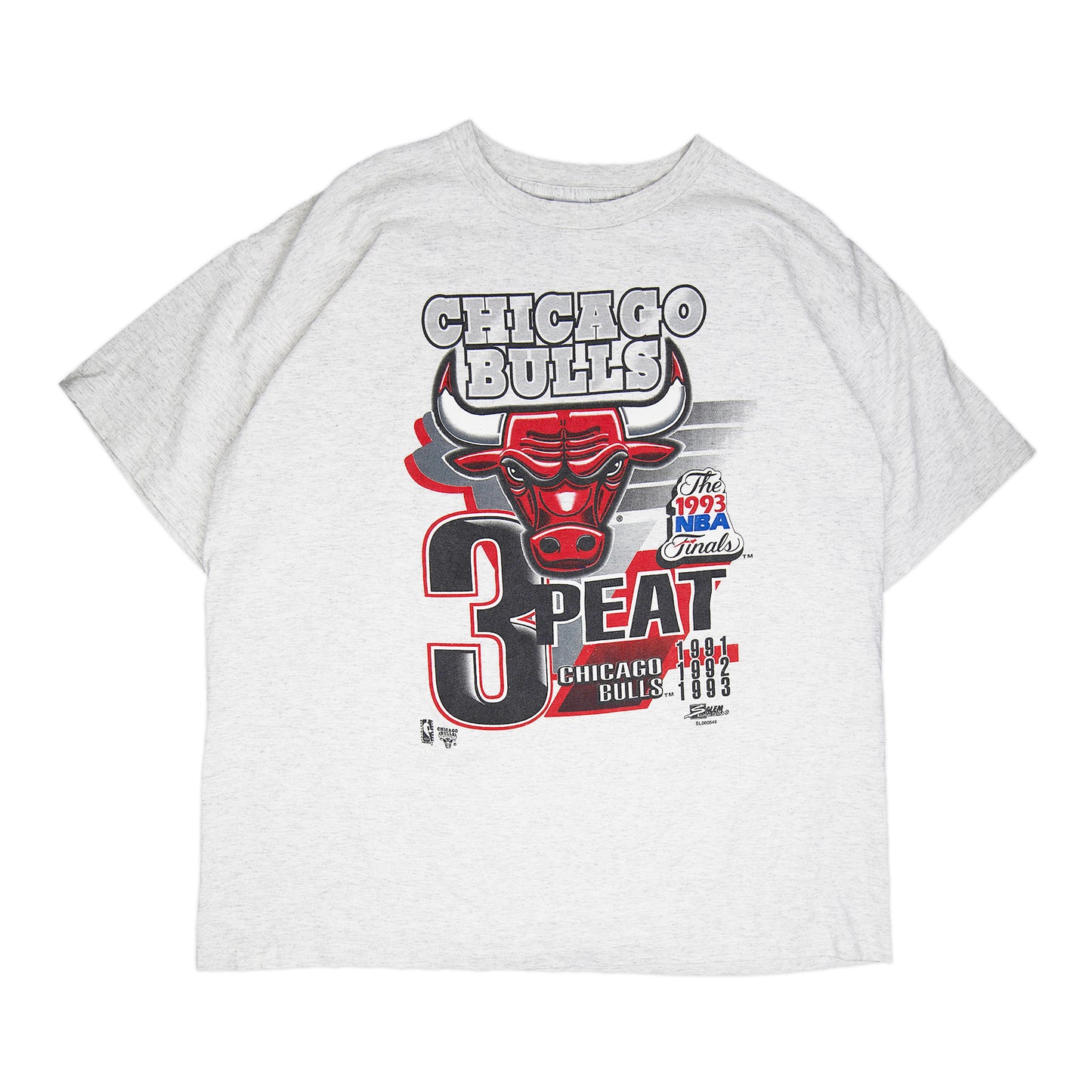 93' Bulls 3-Peat Tee