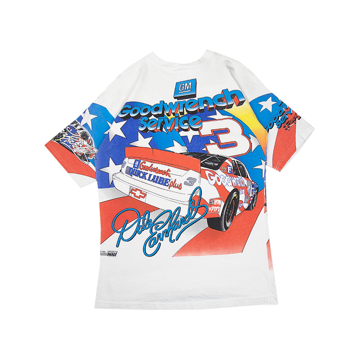 96' Dale Earnhardt American Flag AOP Shirt