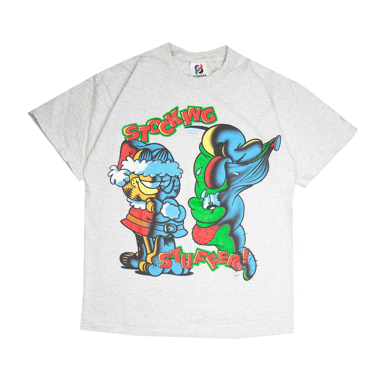 90's Garfield Stocking Stuffer Christmas Graphic Shirt
