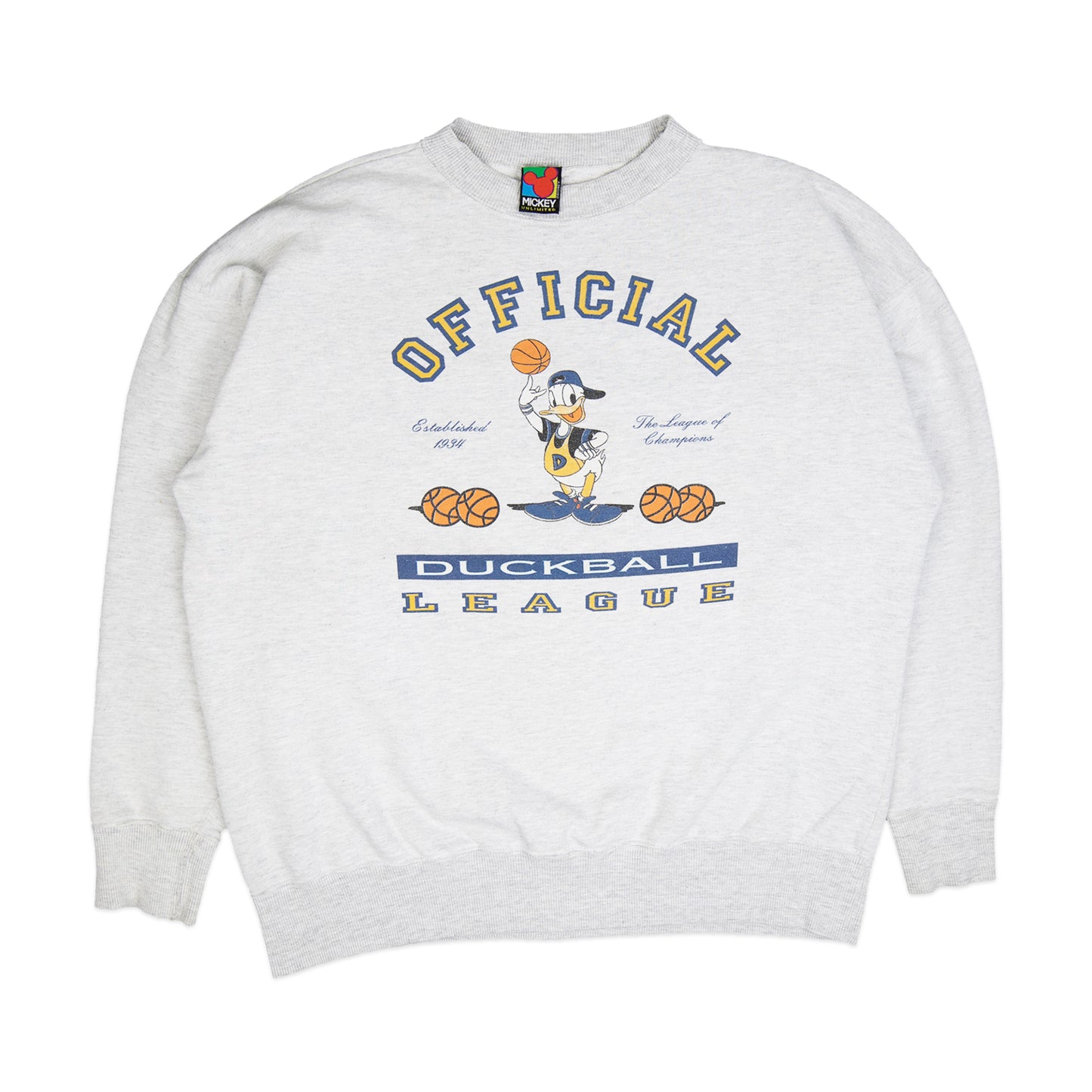 90's Donald Duck Hoop Crew (XL)