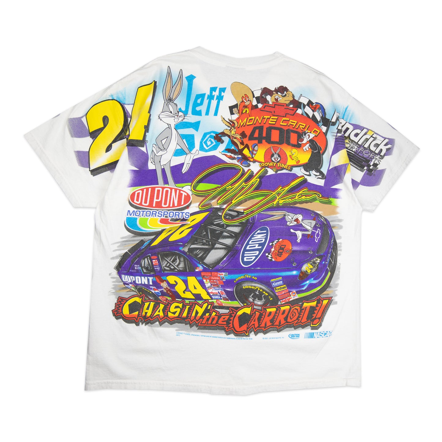 01' NASCAR Jeff Gordon x Looney Tunes AOP Shirt