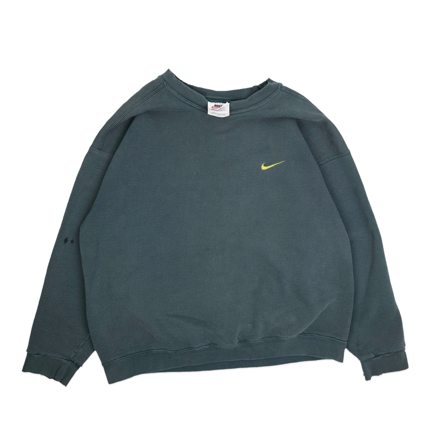 90's Green Nike Crew (L)