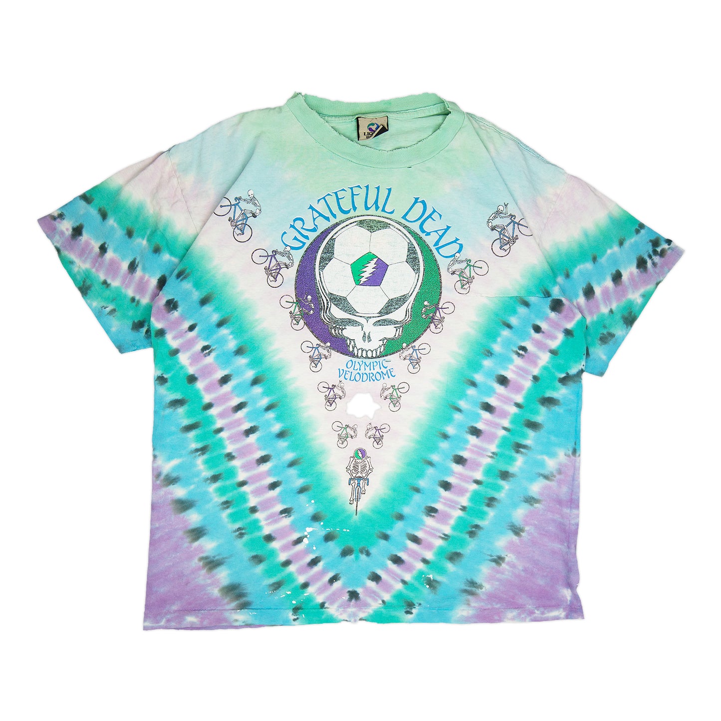 90's Tie Dye Grateful Dead "Playin The Field" Shirt