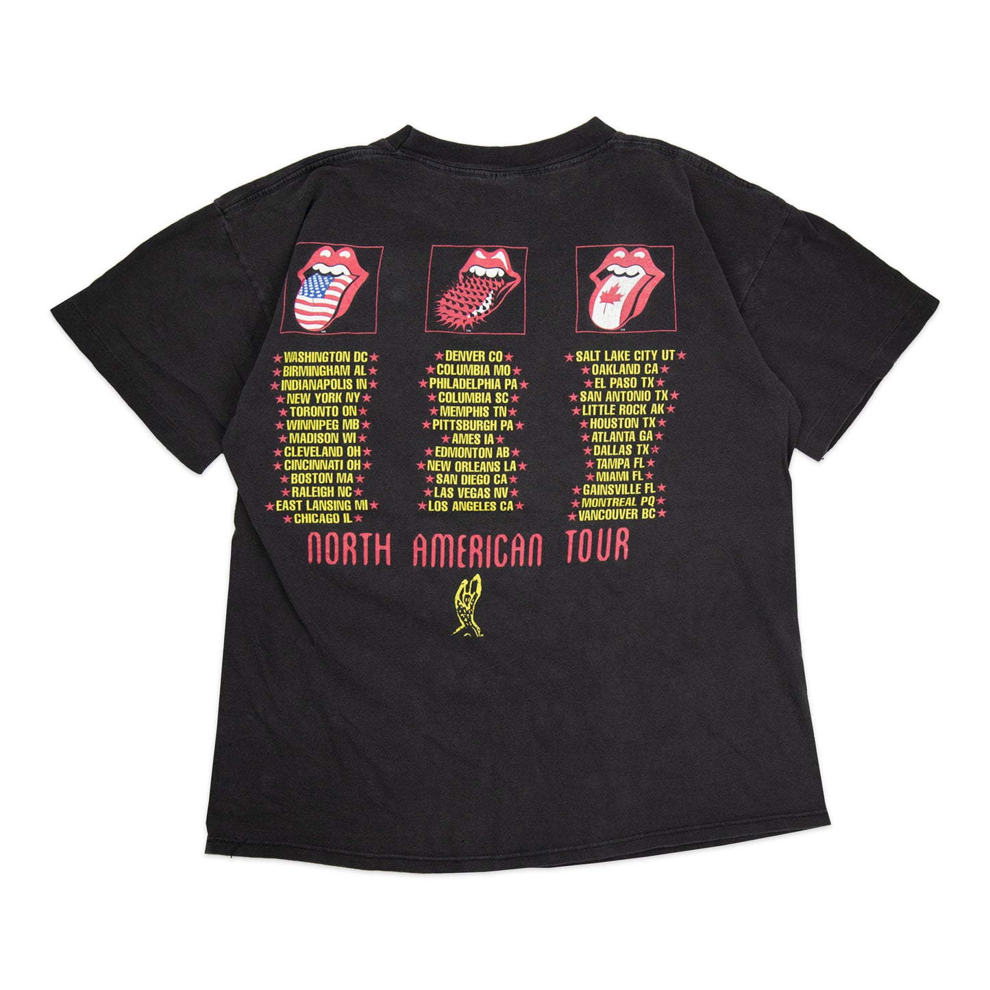 94/95' Rolling Stones N.A. Tour Graphic Shirt
