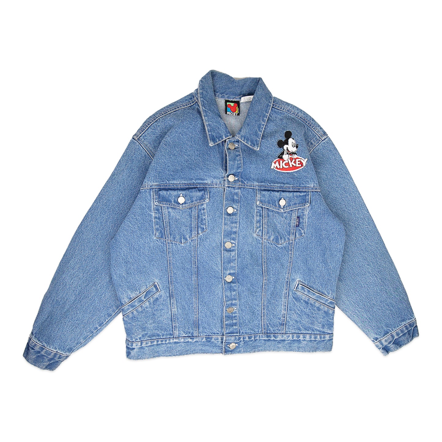 Vintage Mickey Denim Jacket (M)