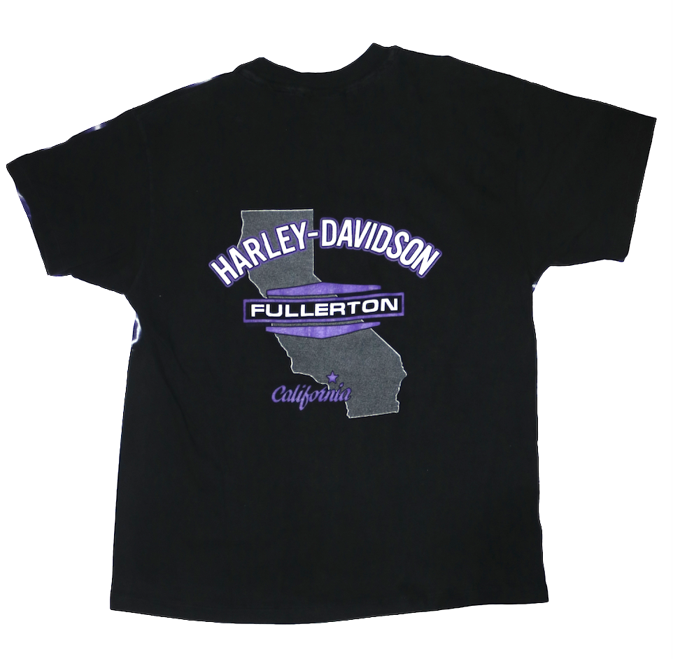 92' Harley Davidson Lightening Graphic Shirt