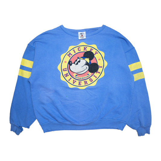 90's Mickey University Crew (S)