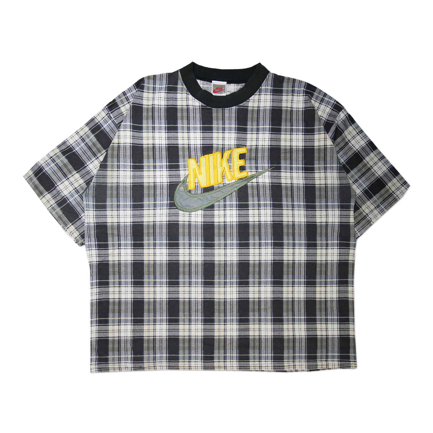 90's Plaid Nike Tee (XXL)