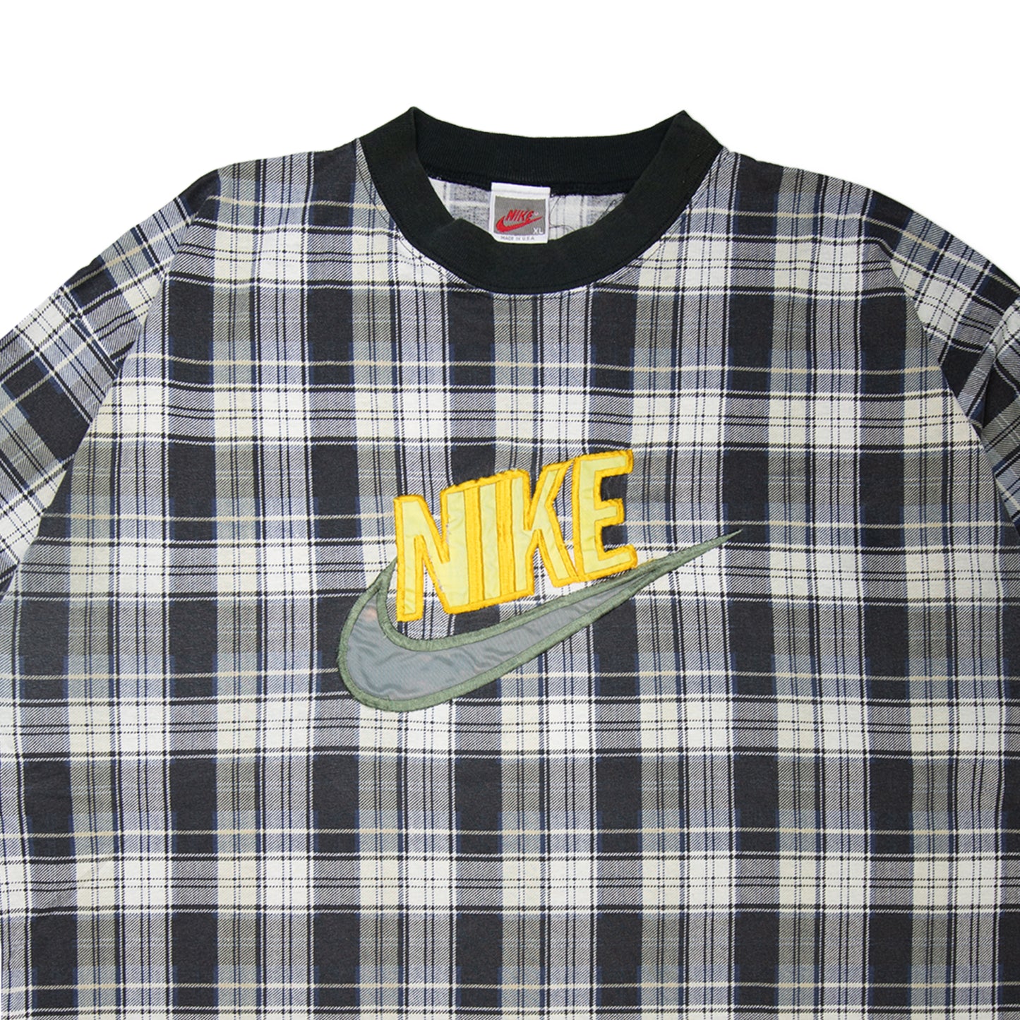 90's Plaid Nike Tee (XXL)