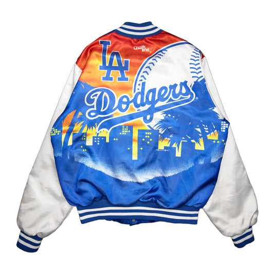 90's Dodgers Chalk Line Jacket (XL)