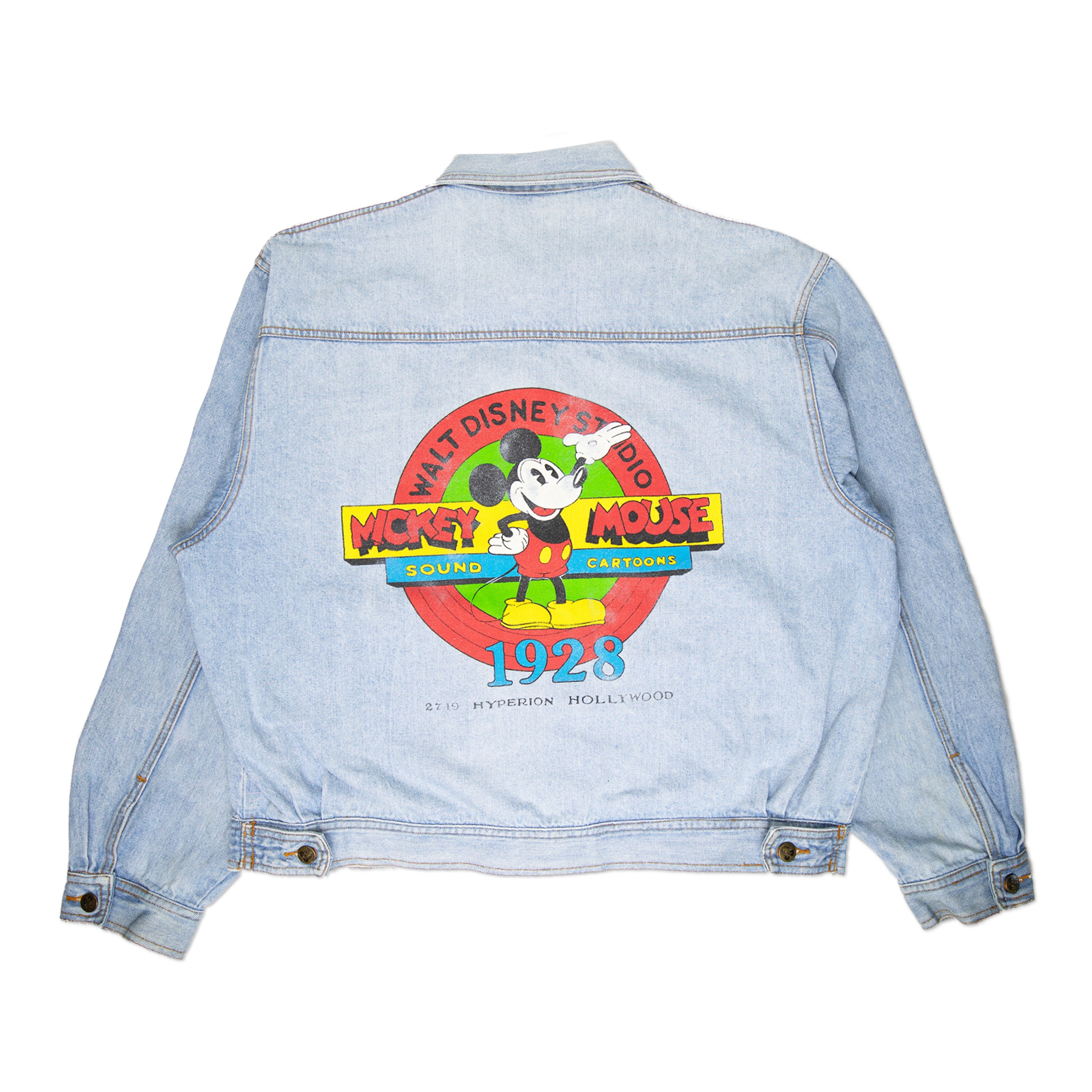 90s 2024 Mickey Disney denim jacket vintage