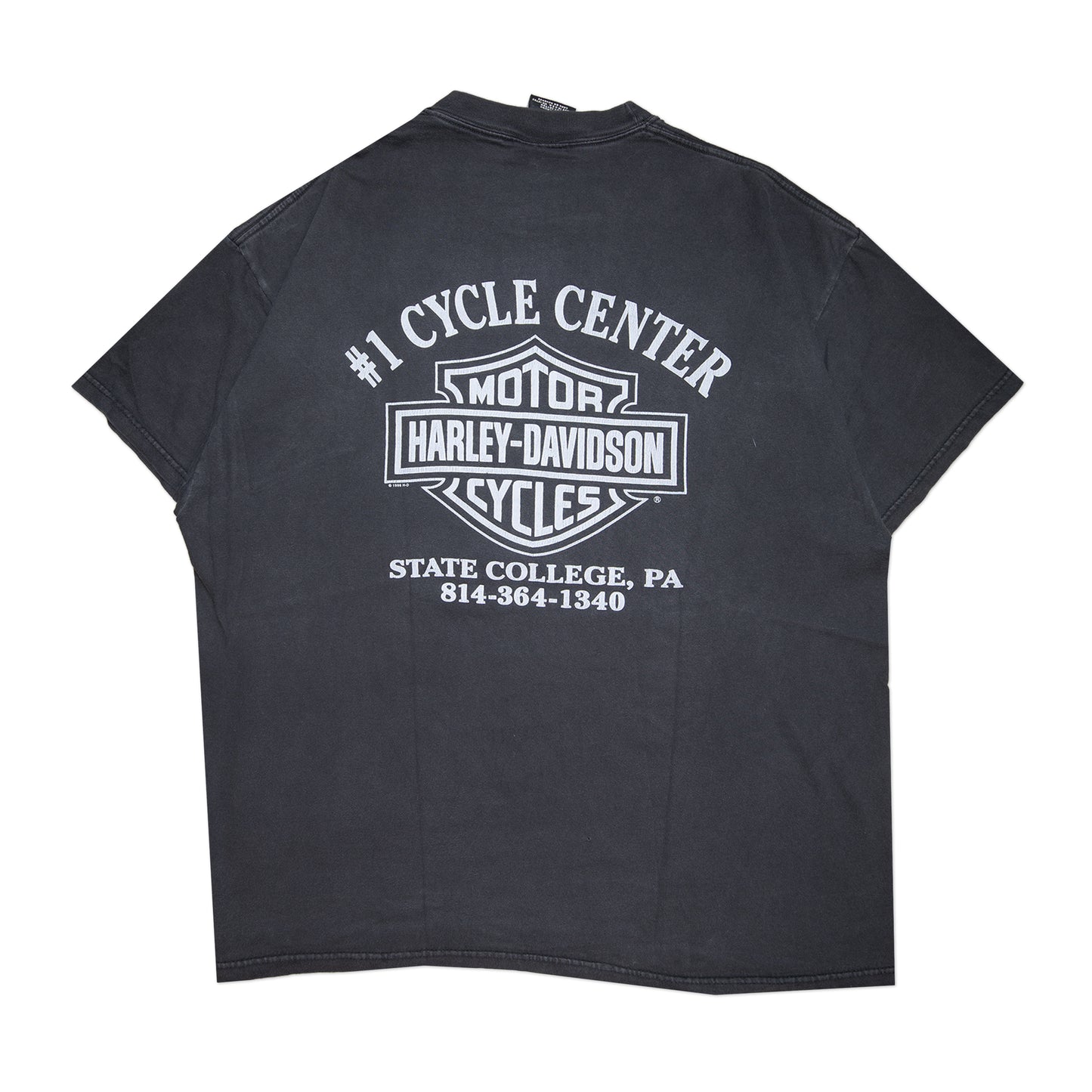 90's AOP Harley Lightening Tee (XL)