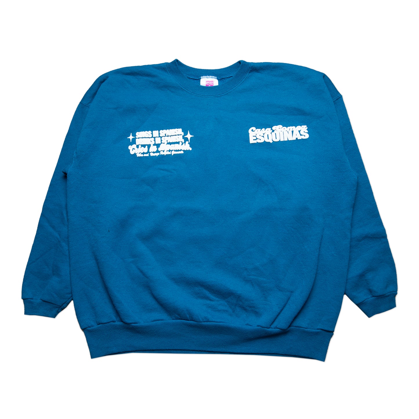 Blue Cries in Spanish Crew (XL)