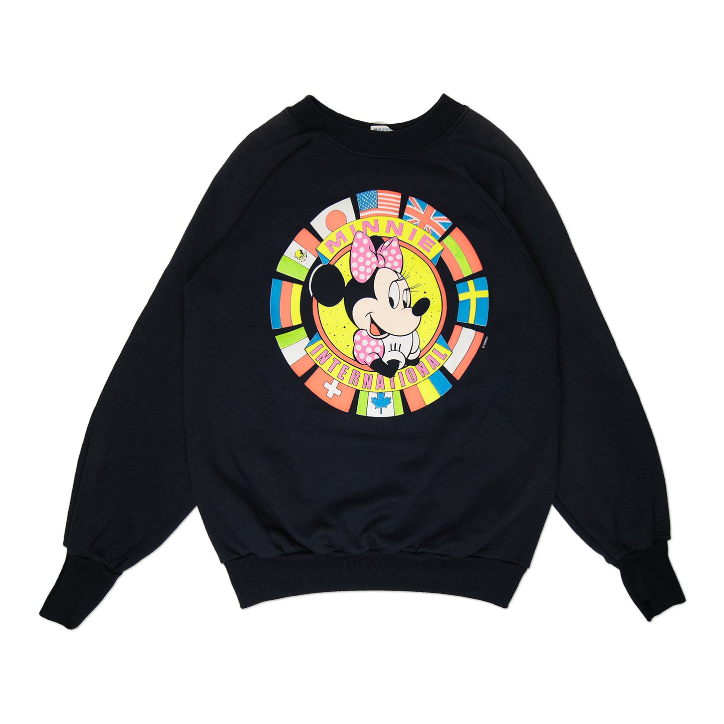 90's Minnie International Crew (L)