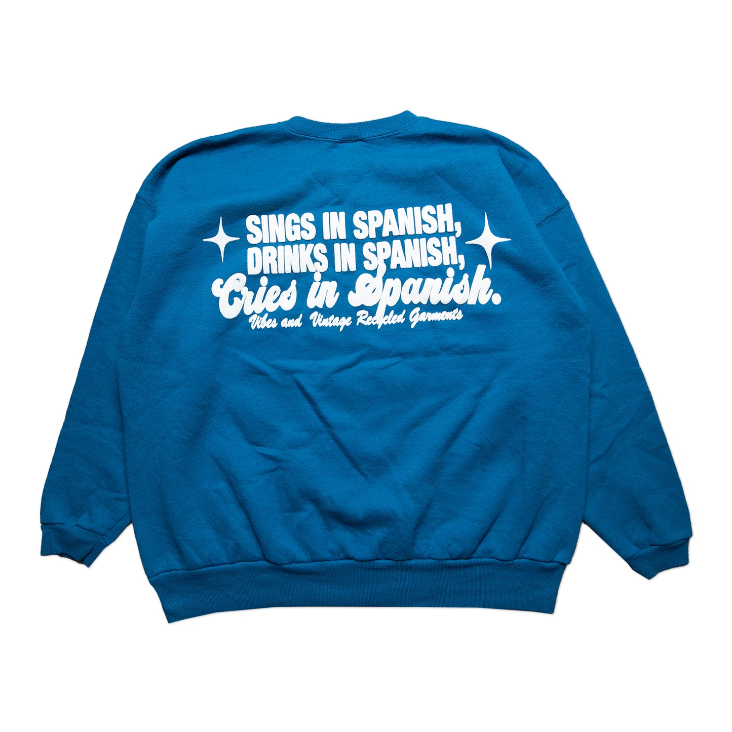 Blue Cries in Spanish Crew (XL)