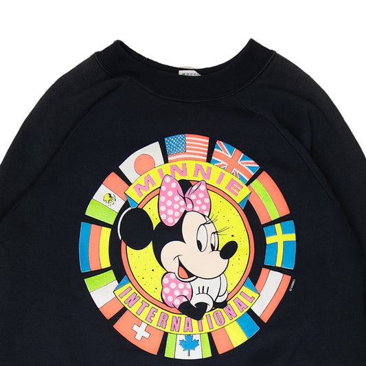 90's Minnie International Crew (L)