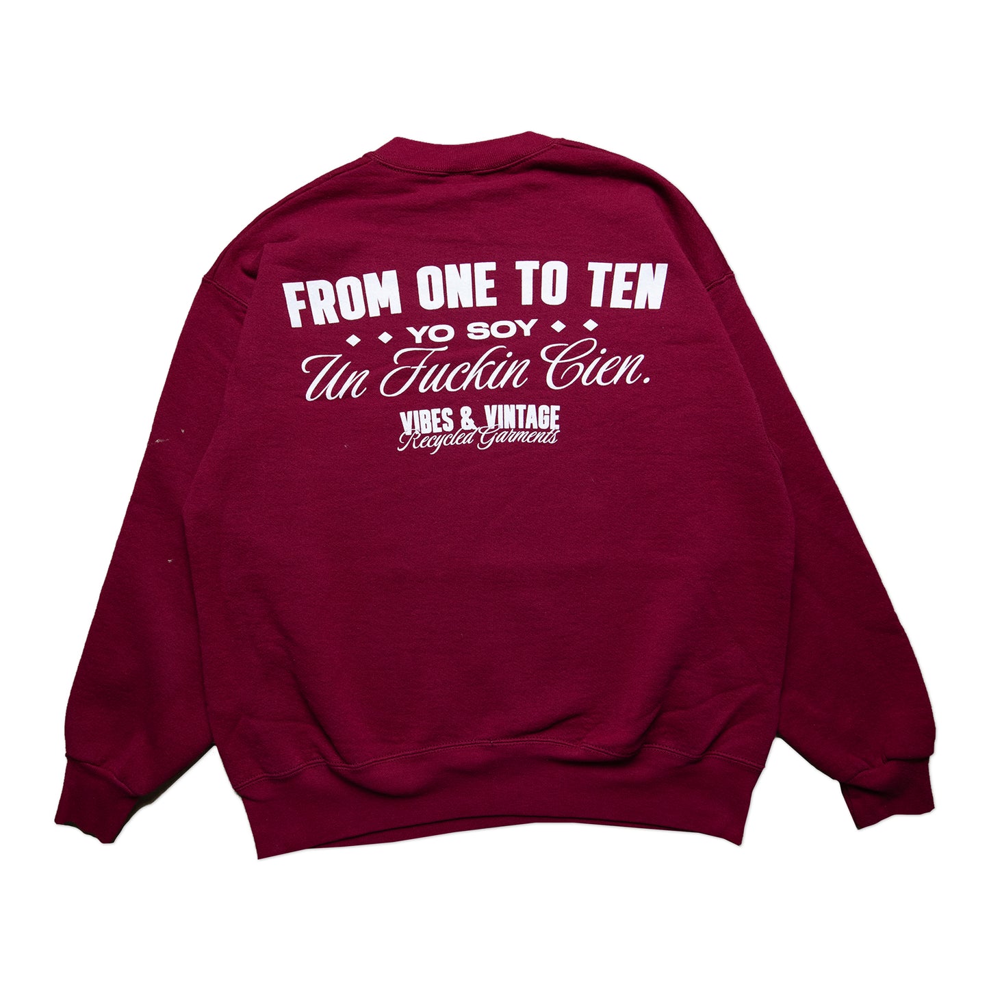 Burgundy Cien Crew (L)