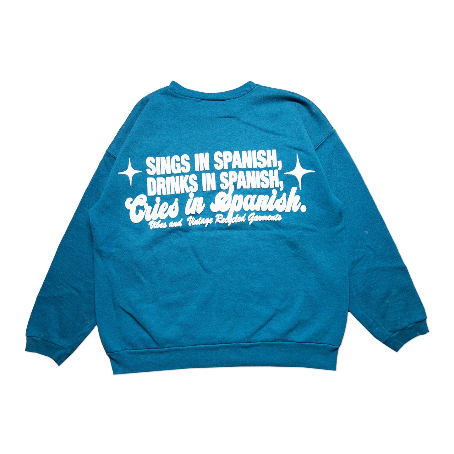 Teal Cries in Spanish Crew (S)