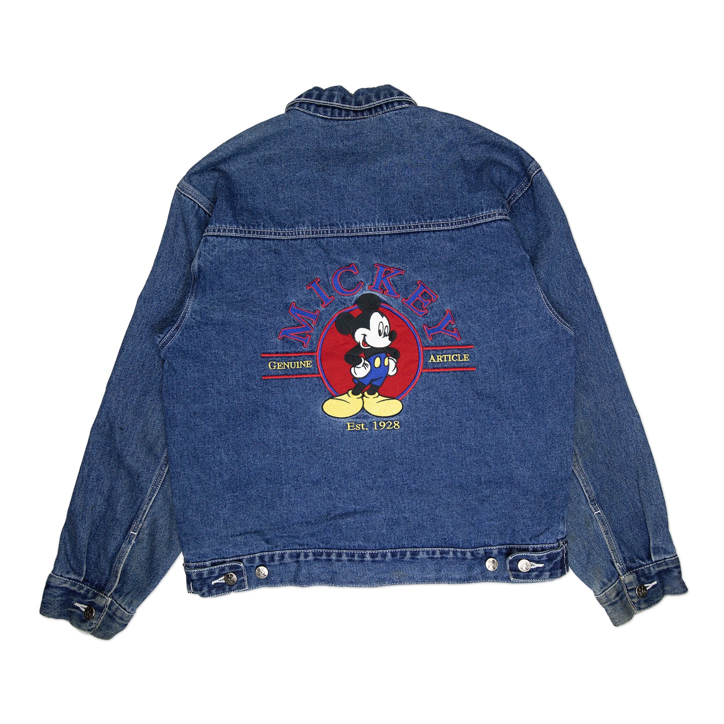 90's Mickey Denim Jacket (M)