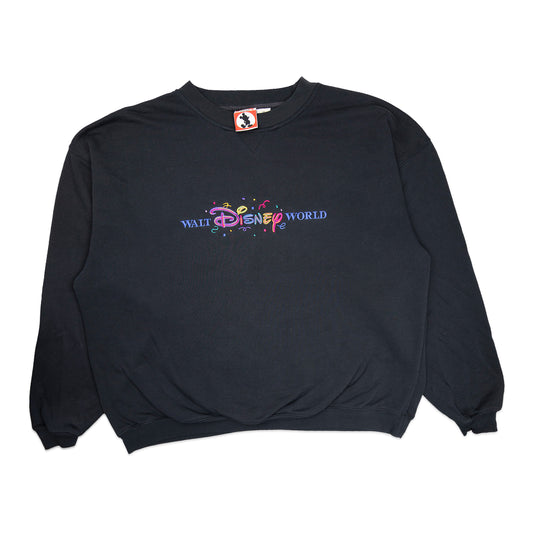 90's Embroidered Disney World Crew (XXL)