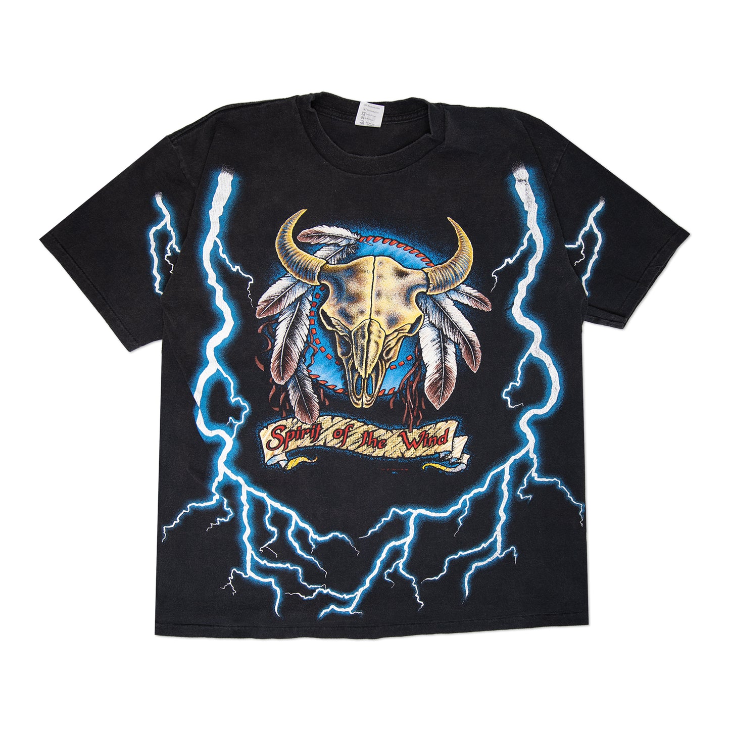 90's Bull Skull Thunder Tee (L/XL)