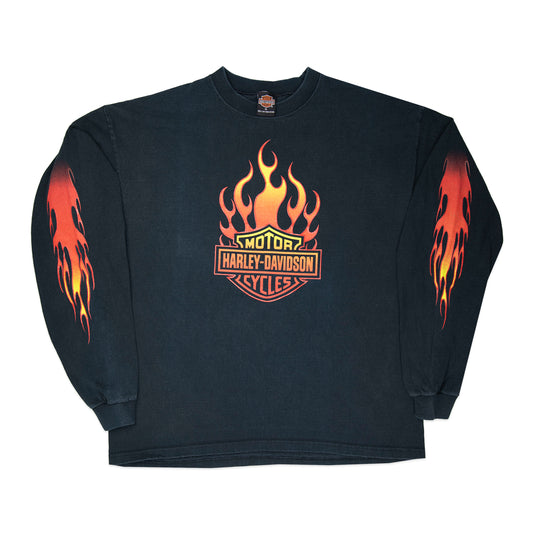 99' Harley Davidson Flame Longsleeve (XL)