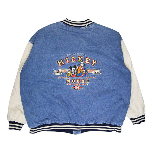 90's Mickey Bomber Jacket (XXL)