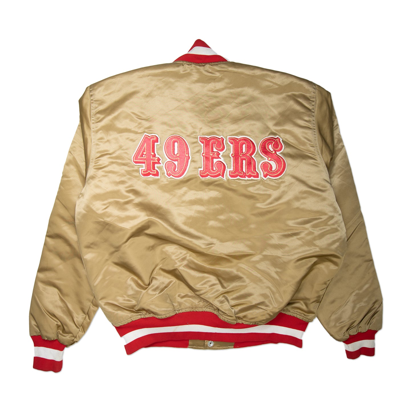 90's 49ers Satin Jacket (L)