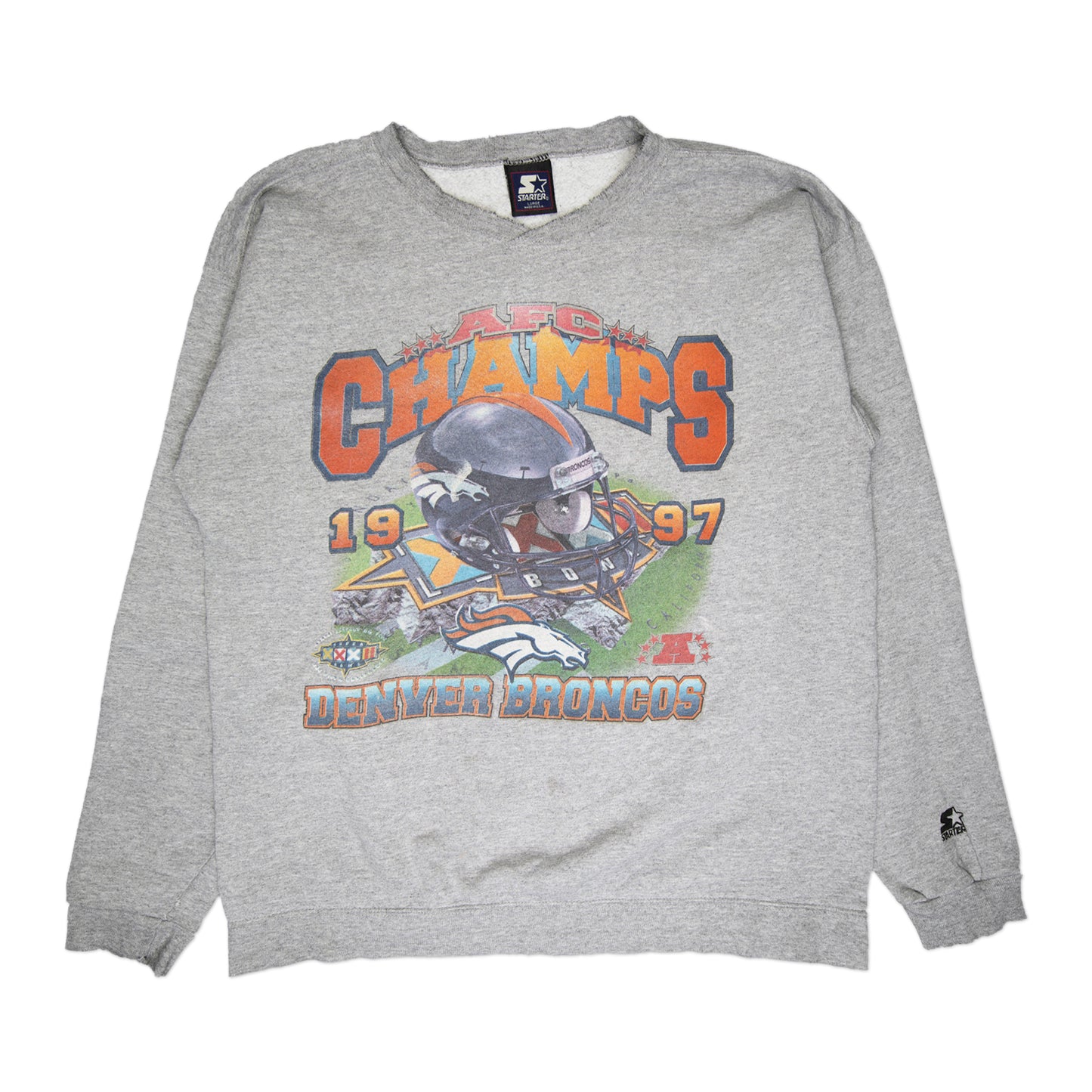 97' Broncos Helmet Crew (L/XL)