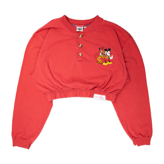 Cropped Mickey & Pluto Long Sleeve (L)