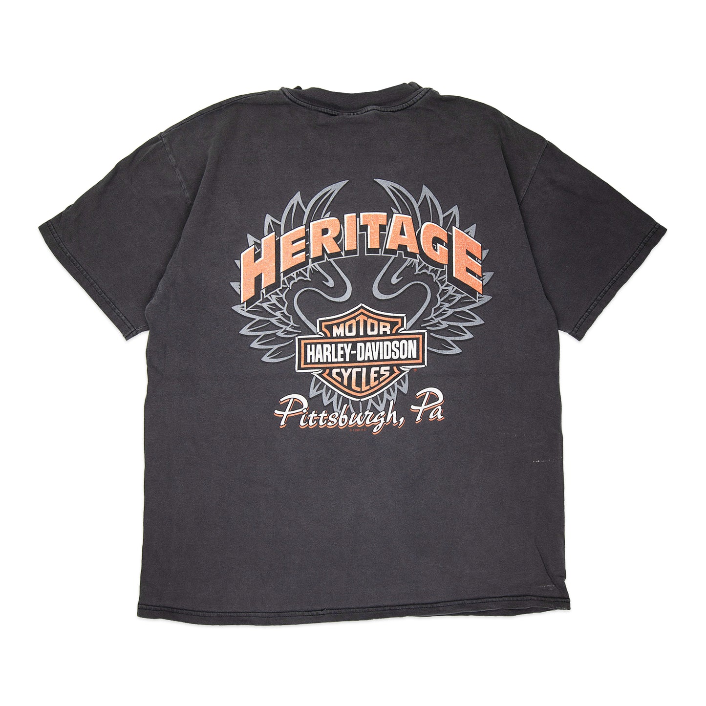 98' Harley Davidson Flame Tee (L)